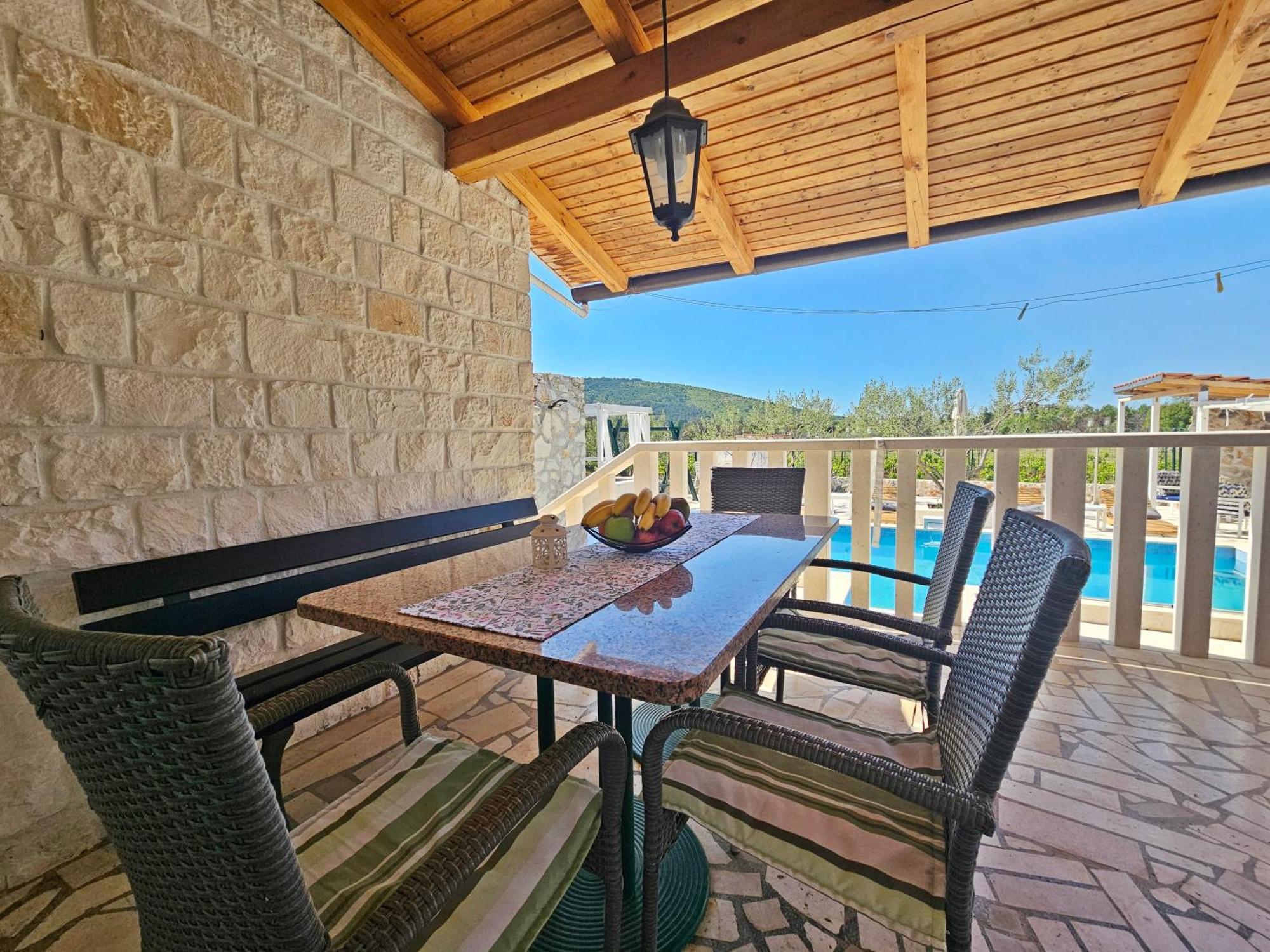 Flamingo - House With Private Pool Villa Gornji Seget Dış mekan fotoğraf