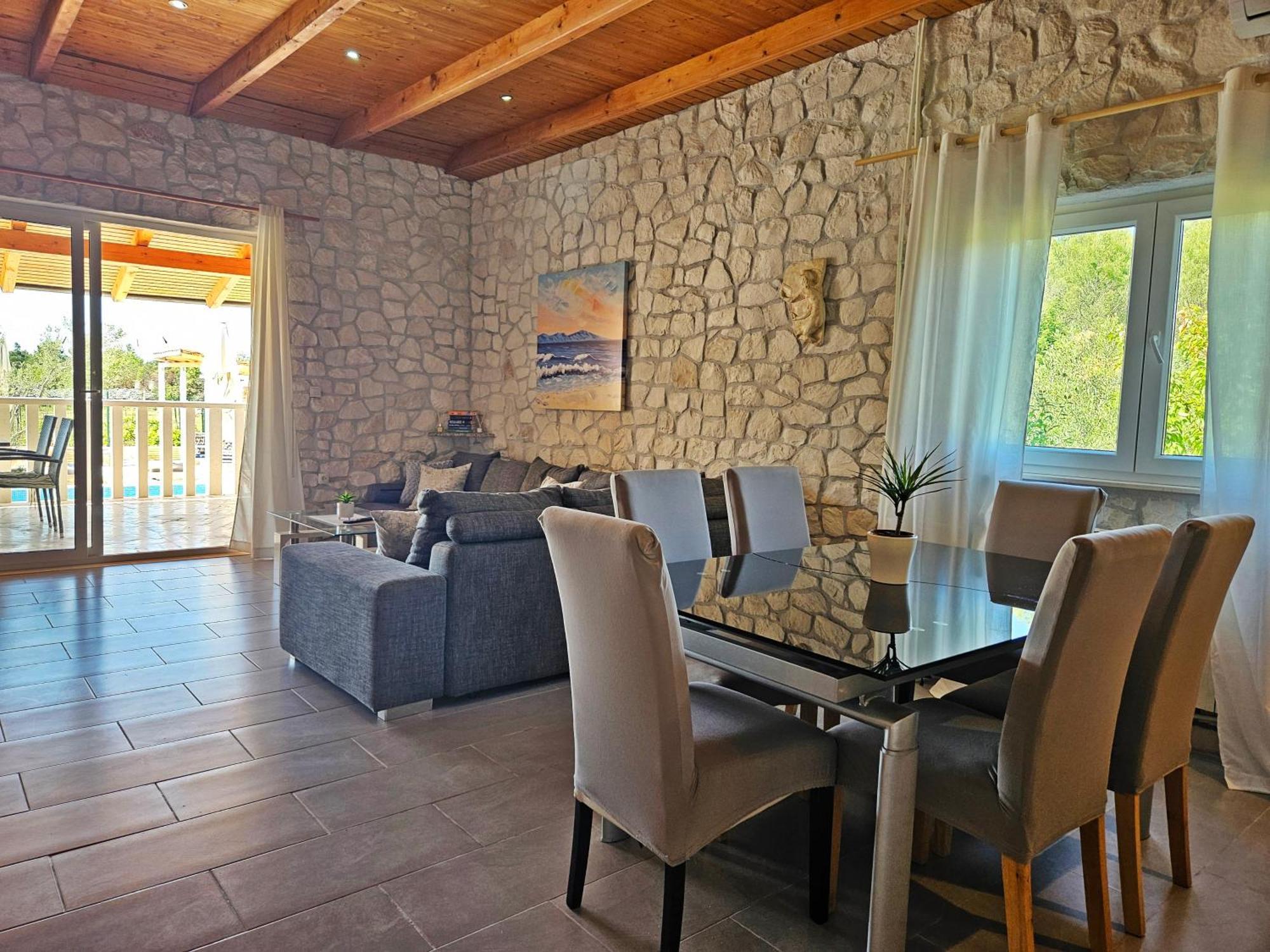Flamingo - House With Private Pool Villa Gornji Seget Dış mekan fotoğraf