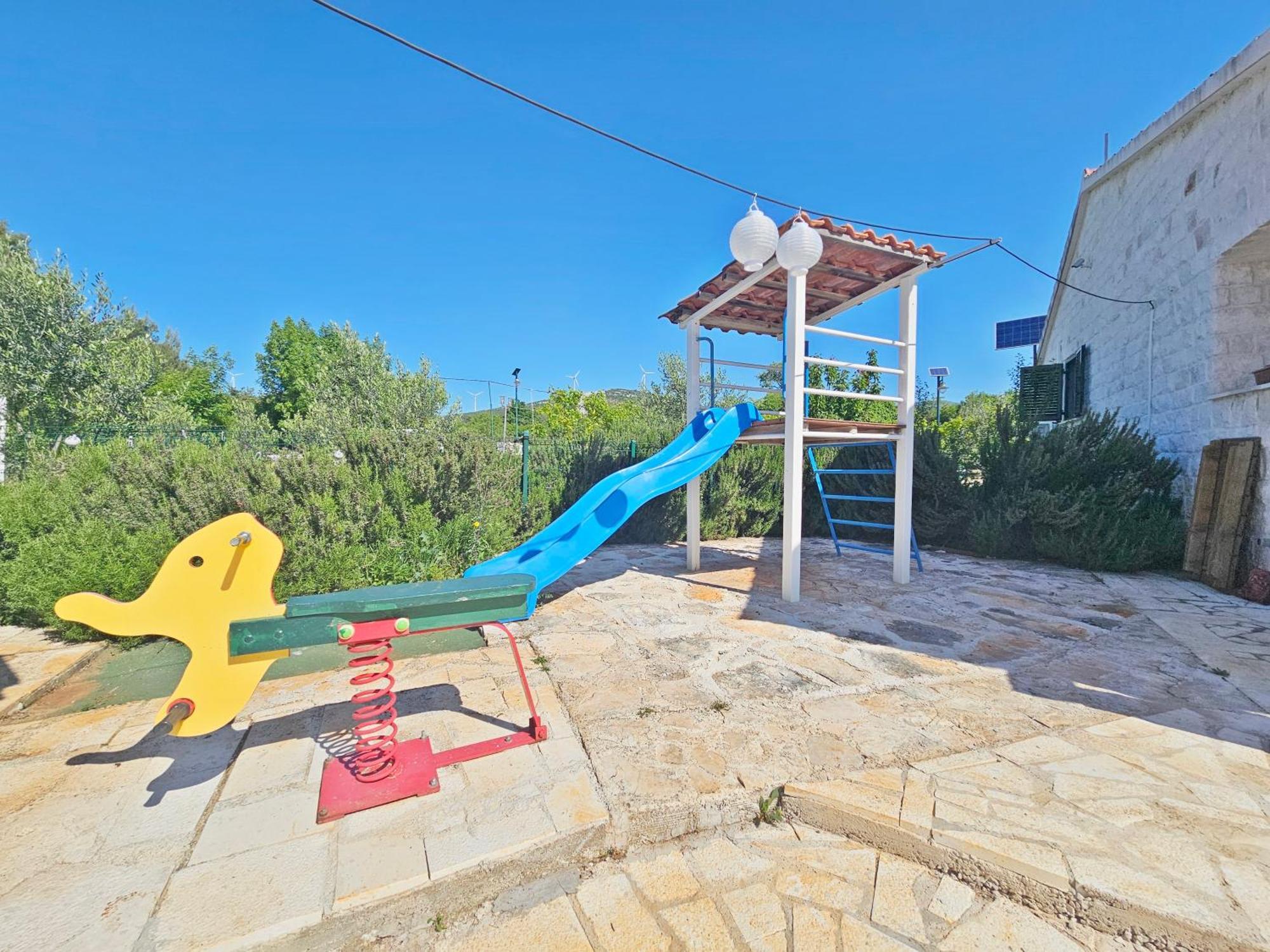 Flamingo - House With Private Pool Villa Gornji Seget Dış mekan fotoğraf
